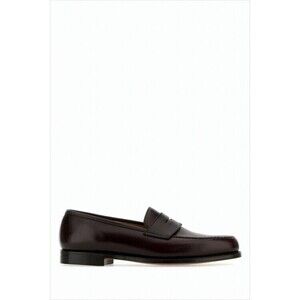 Crockett & Jones Polished Leather Loafer With Classic Penny Strap - NWT